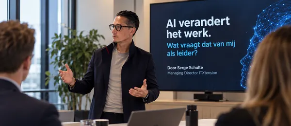 AI verandert het werk. Wat vraagt dat van mij als leider?